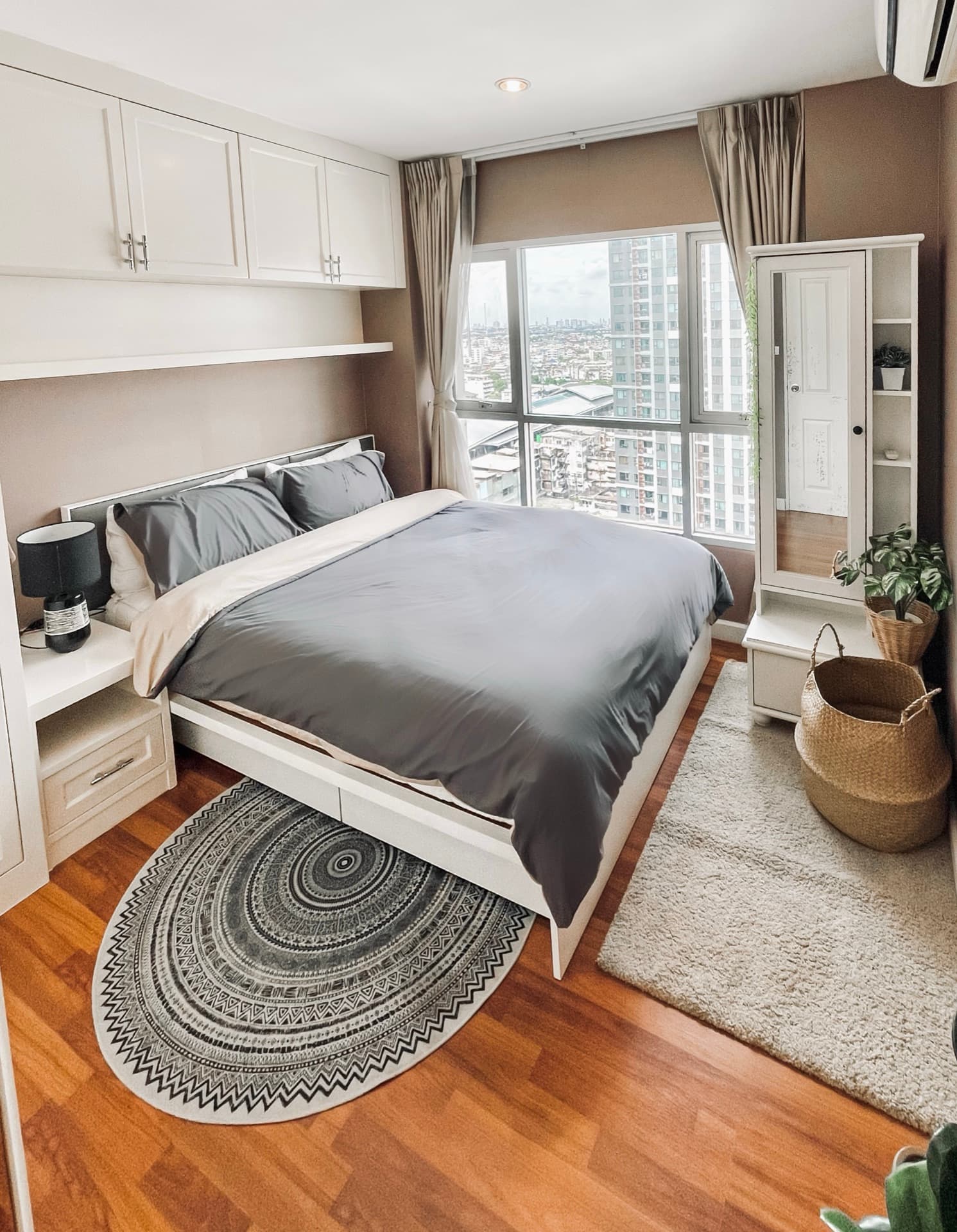 Calm bedroom with soft daylight